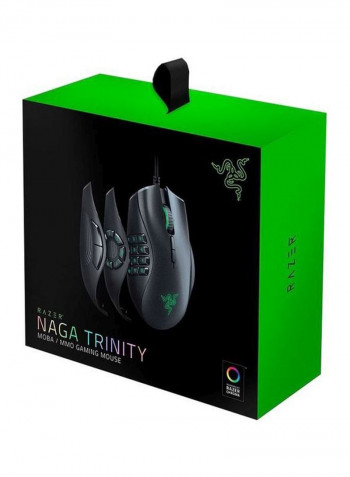 Naga Trinity Wired Optical Gaming Mouse Black