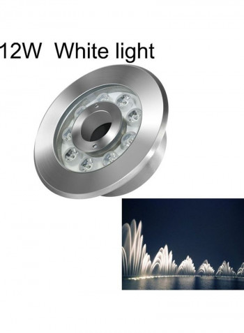12W Landscape Ring LED Fountain Light White 24x24x9centimeter