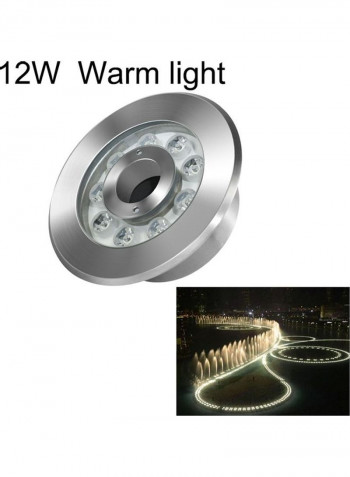 12W LED Underwater Fountain Light Warm White