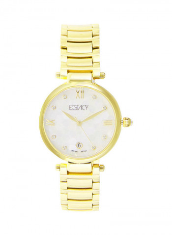 Women's Stainless Steel Strap Analog Wrist Watch