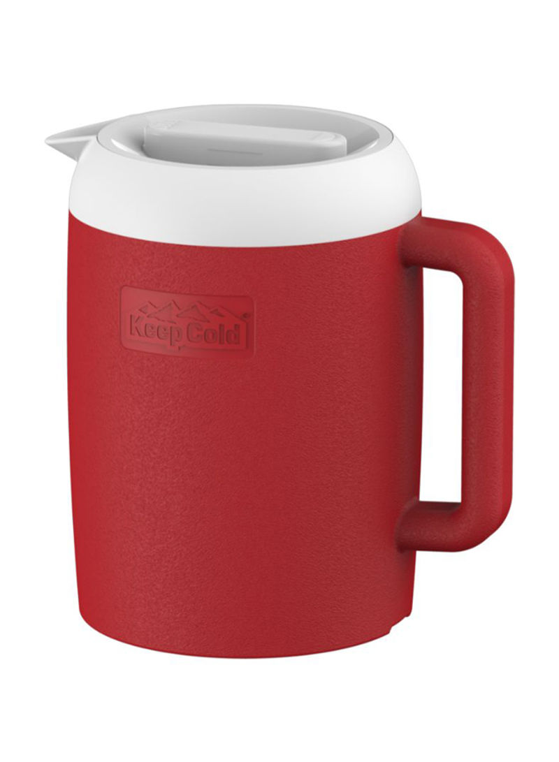 24-Piece Insulated Water Jug Red 12 x 18centimeter
