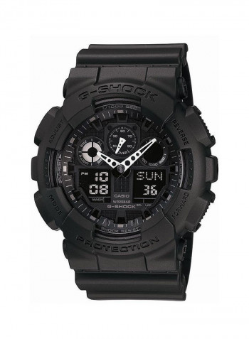 Men's Stainless Steel Analog/Digital Quartz Watch GA-100-1A1DR