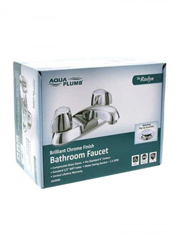 Bathroom Faucet Silver