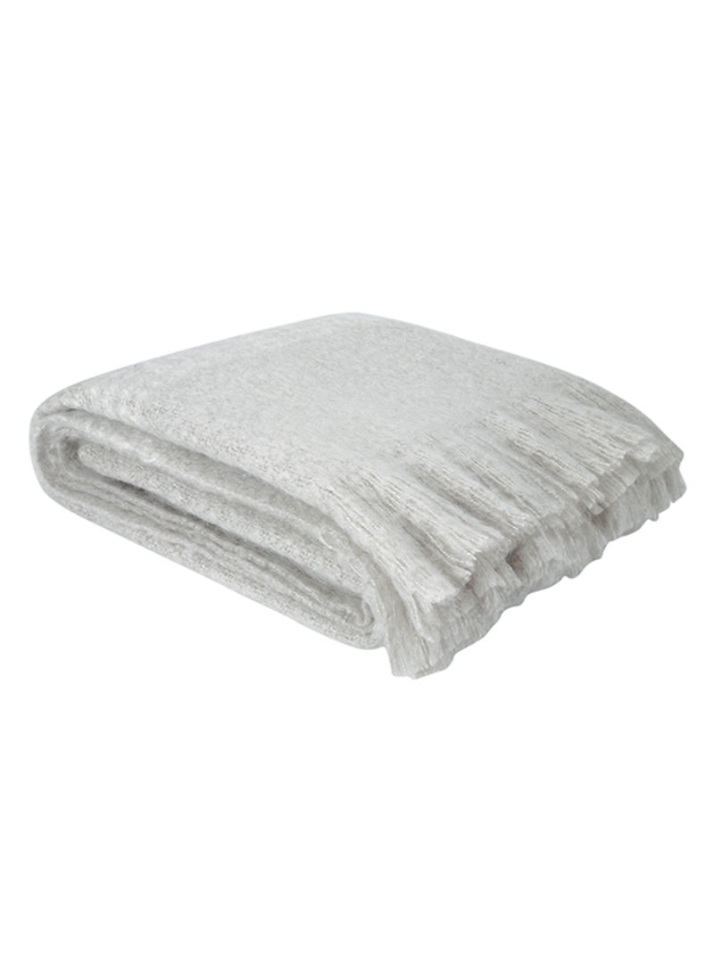 Anastasia Blanket Whisper Fabric Grey 200 x 150centimeter
