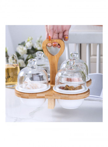 9-Piece Fruit Stotage Set Multicolour