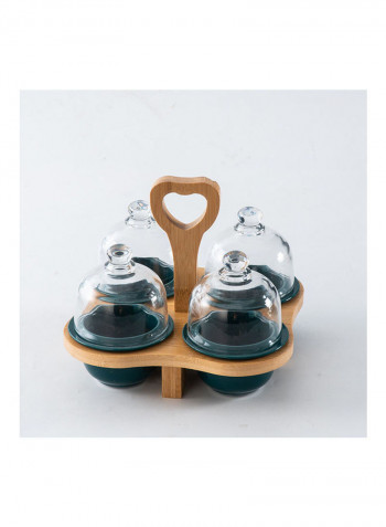 9-Piece Fruit Stotage Set Multicolour