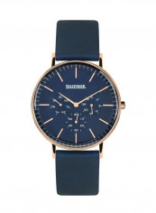 Men's Leather Chronograph Watch