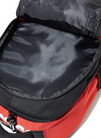 Boys Logo Trolley Backpack 19.2 Inch أحمر