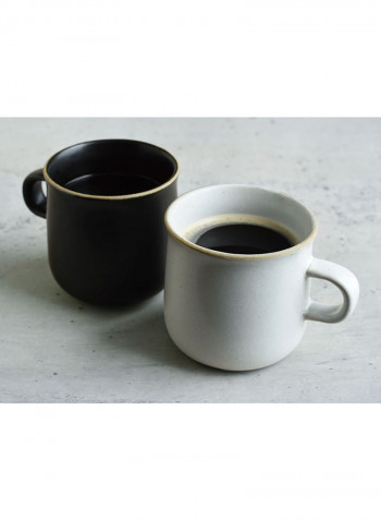 4-Piece Mug Set Black