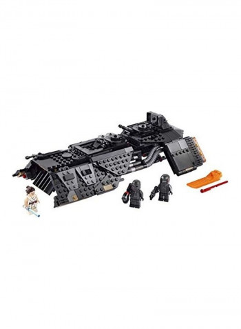 595-Piece Star Wars - The Rise of Skywalker Knights of Ren Transport Ship Building Toy