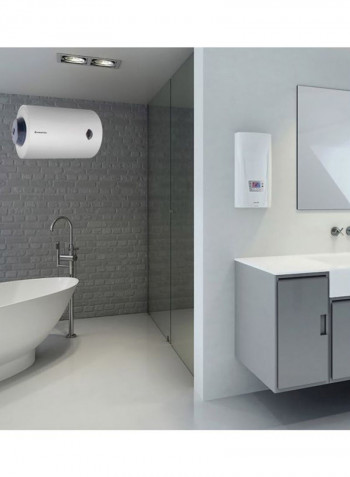 Horizontal Ariston Electric Water Heater 80L BLU-R  BLU-R 80 H White/Grey