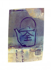 Good Tea Canvas Wall Painting Blue/Beige/Grey 48x32inch