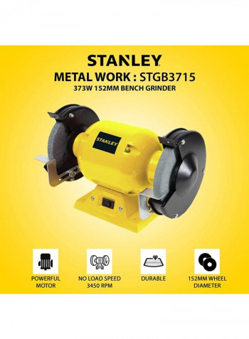 Bench Grinder Yellow/Black