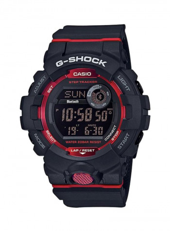 Men's G-Shock G-Squad Water Resistant Digital Watch GBD-800-1DR