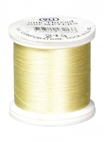 Sewing Silk Thread Beige 200meter