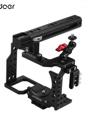 Top Handle Camera Cage 15.7 x 9.8cm Black
