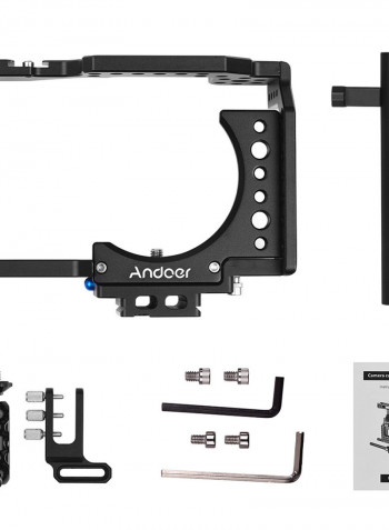 Top Handle Camera Cage 15.7 x 9.8cm Black