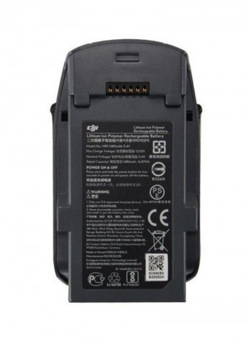 1480 mAh Spark Intelligent Flight Battery Black/Grey
