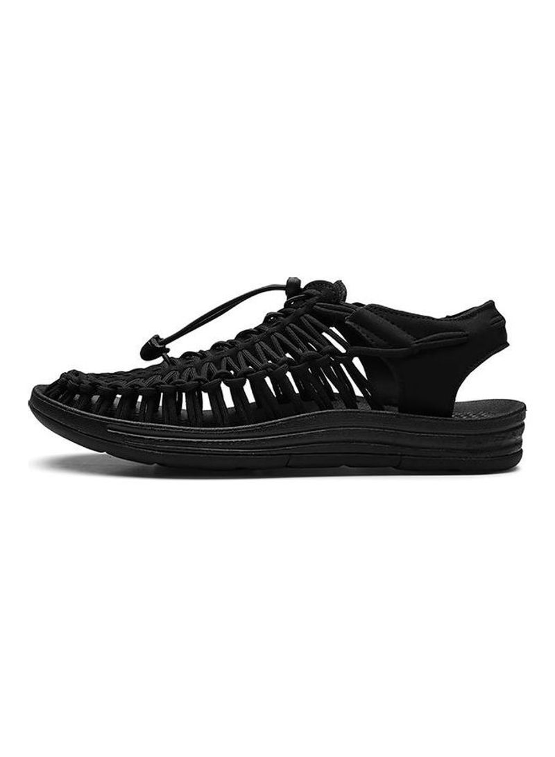 Fashion Summer Slip-On Sandals Black