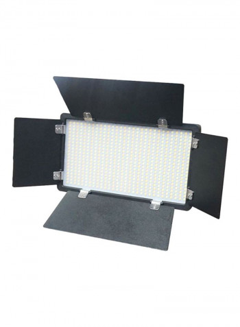 Portable LED Fill Light 21x12x2.5cm Black/White