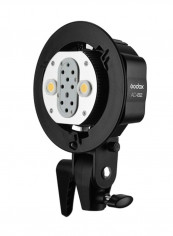 Witstro Double Tube Light Head Bracket For AD200 Black