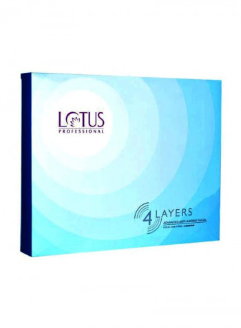 4-Layers Advanced Anti-Ageing Facial Kit 50غم