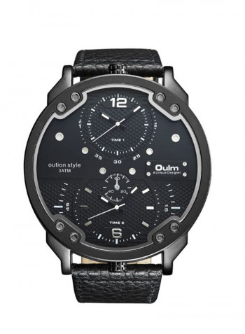 Men's Luminous Pin Buckle Quartz Analog Wrist Watch NNSB03703430