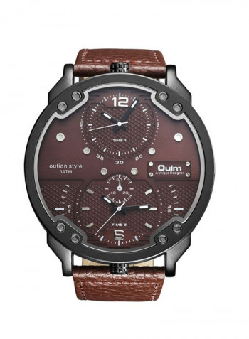 Men's Luminous Pin Buckle Quartz Analog Wrist Watch NNSB03703433