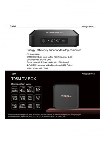 Smart Media Player Set Top Box XD4645502 Black