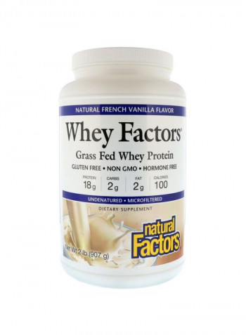 Whey Factors Grass Fed Whey Protein