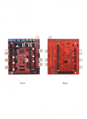 Motherboard Shield Ramps Control Board Compatible 3D Printer Part Red/Black