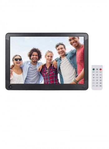 Electronic Led Digital Photo Frame Album Kit 10inch Black