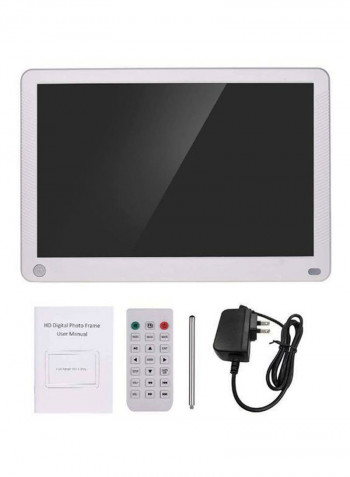 Electronic Led Digital Photo Frame Album Kit 10inch White