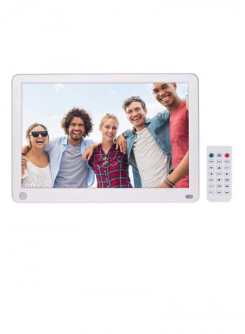Electronic Led Digital Photo Frame Album Kit 10inch White