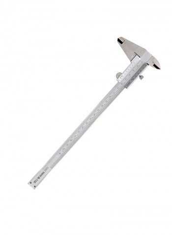 Vernier Caliper 0-300mm SS with Additional ScaleYT-72004 Silver/White 300millimeter