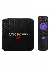 UHD 4K Media Player Smart TV Set Top Box MX10 PRO WT2060 Black/Purple