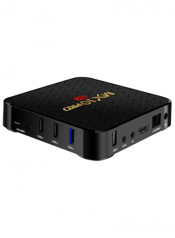 UHD 4K Media Player Smart TV Set Top Box MX10 PRO WT2060 Black/Purple
