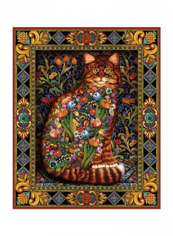 1000-Piece Tapestry Cat Jigsaw Puzzle 402