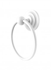 Prestige Que New Collection Towel Ring Matte White 6inch