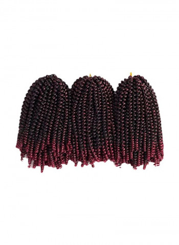 3-Piece Curly Hair Wig Set 99 8inch