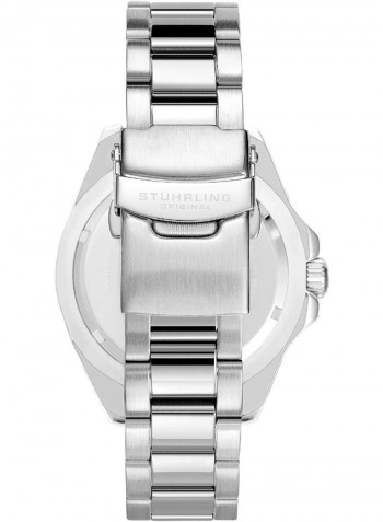 Men's Casual Stainless Steel Quartz Analog Wrist Watch 3950A.1