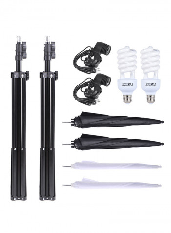 Photography Studio Lighting Kit Black/White