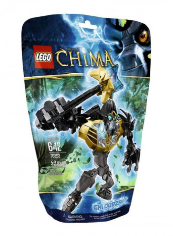 59-Piece Chima Gorzan Building Set 70202 6inch