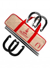4-Piece Horseshoe Set With Carrying Case