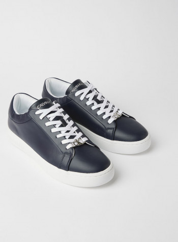 Leather Sneakers Night Sky
