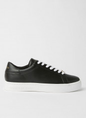 Logo Monogram Leather Sneakers Black reviews Logo Monogram Leather Sneakers Black