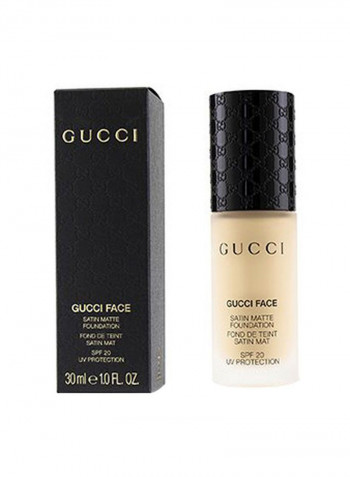 Face Satin Matte Foundation SPF20 110