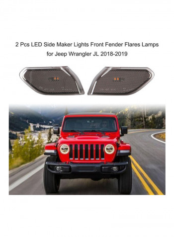 2-Piece LED Side Maker Lights