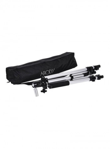 Adjustable Wig Tripod Stand Silver 2.227kg