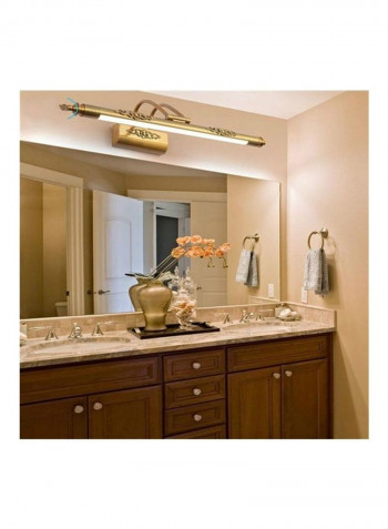 Retro Bathroom Dressing Table Lamp Yellow